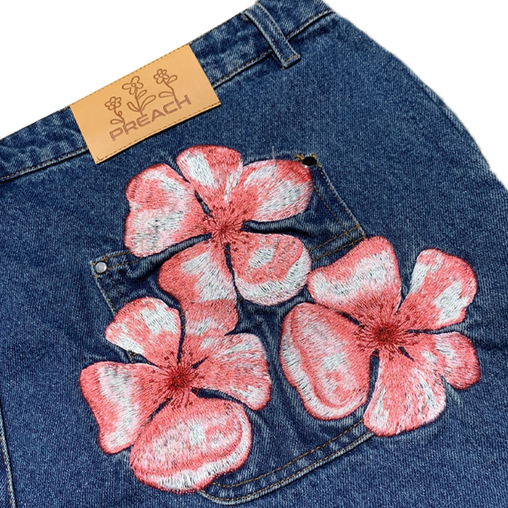 Cherry Blossom Jorts