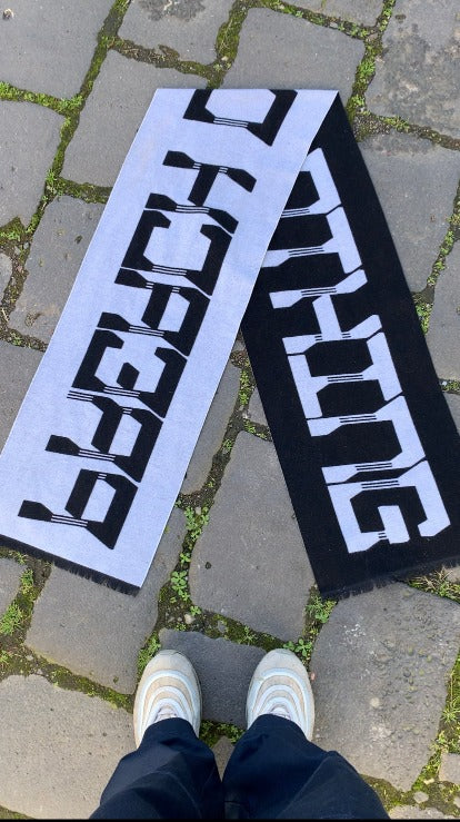Black/Grey Scarf