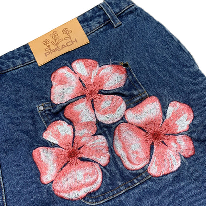 Cherry Blossom Jorts